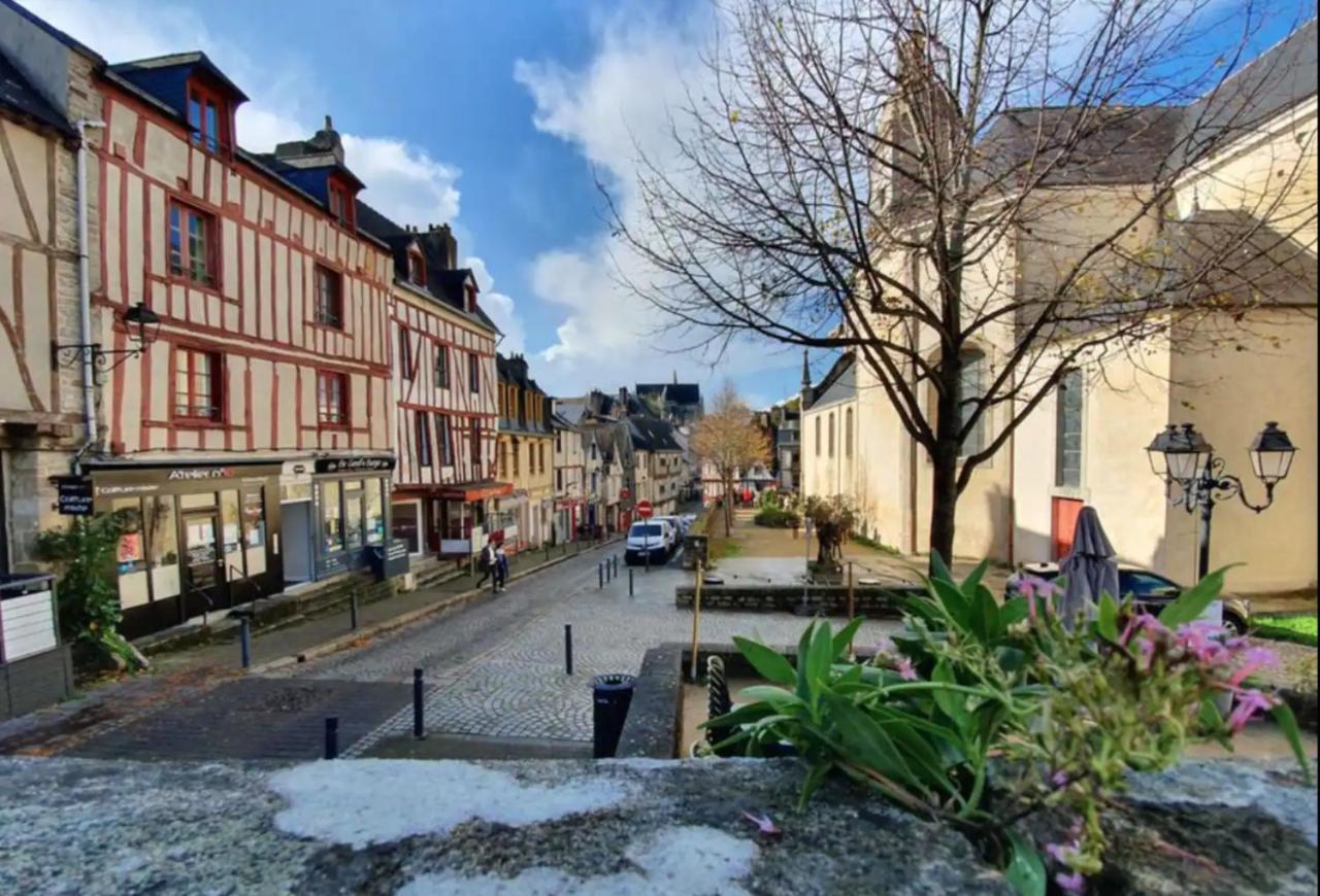 Le Patio, Coeur De Ville Avec Garage Et Jardin Vannes Exterior foto
